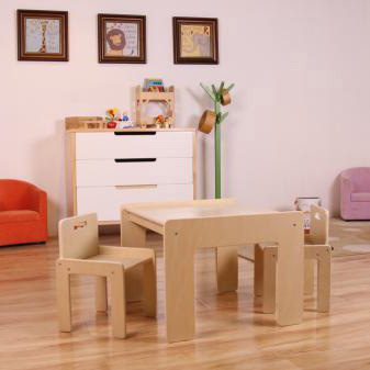 Nashow LMMS-035 Mark Chairs & Table Kindergarten Table and Chair Set Children Furniture