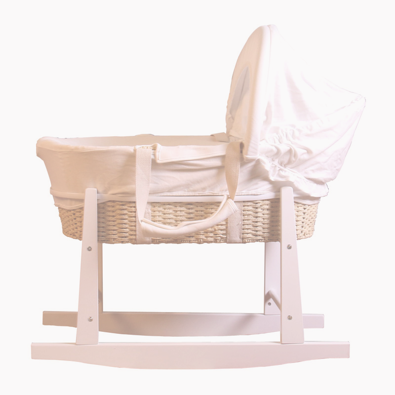 Nashow LMBM-003 Baby Mose Stand Basket Portable Baby Bed Rocking Bed