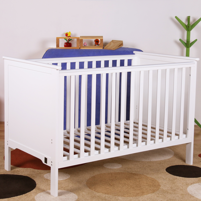 Nashow LMBC-150 New Colorful High Quality Plywood Wooden Baby Cot Nursery Crib