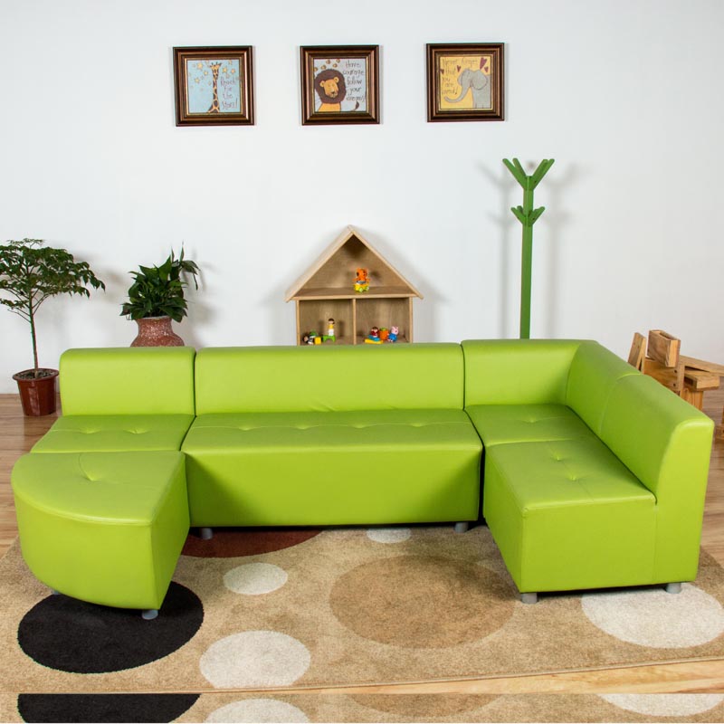 Nashow LMKS-002 Kindergarten Furniture Play Couch for Children Nursering Chair Kids Armchair