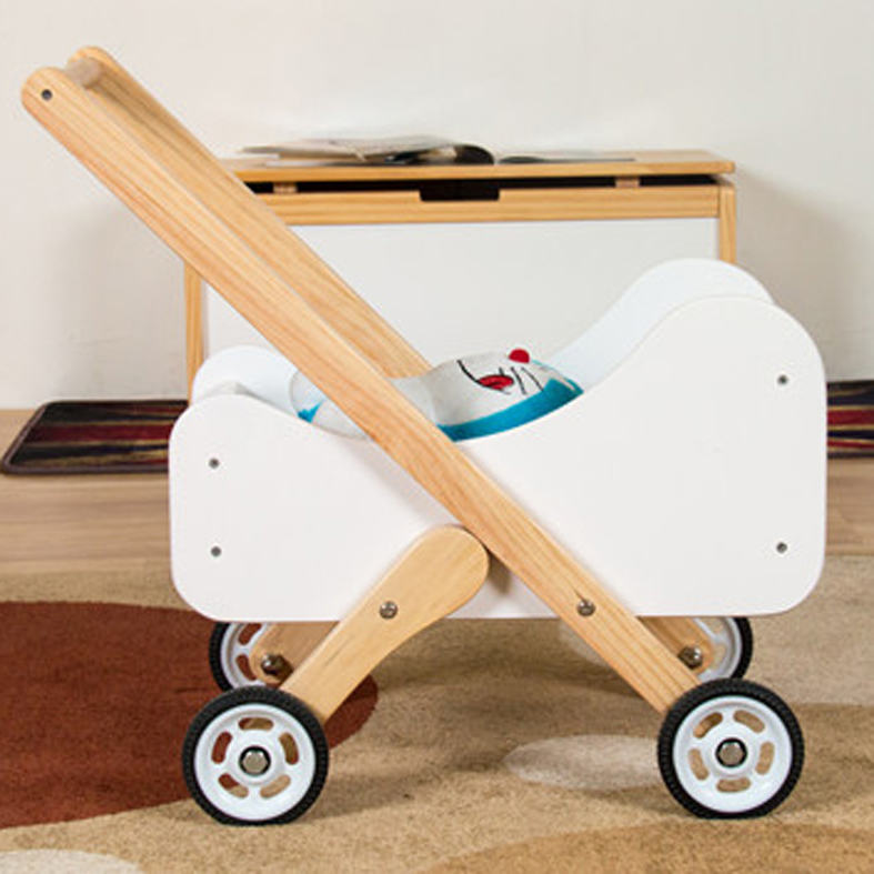 Nashow LMCA-003 Children Furniture Kid cart wooden toys kid trolley