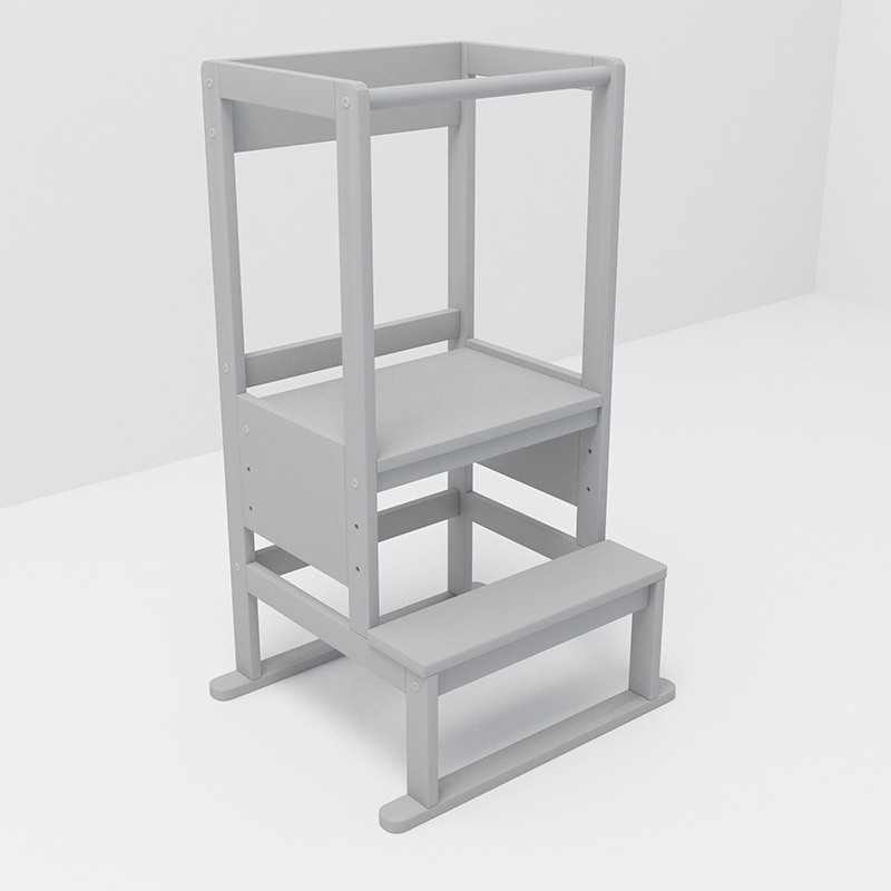 Nashow LMLT-012 Victoria Learning Tower Toddler Kitchen Stool Helper Kids Stand Stool