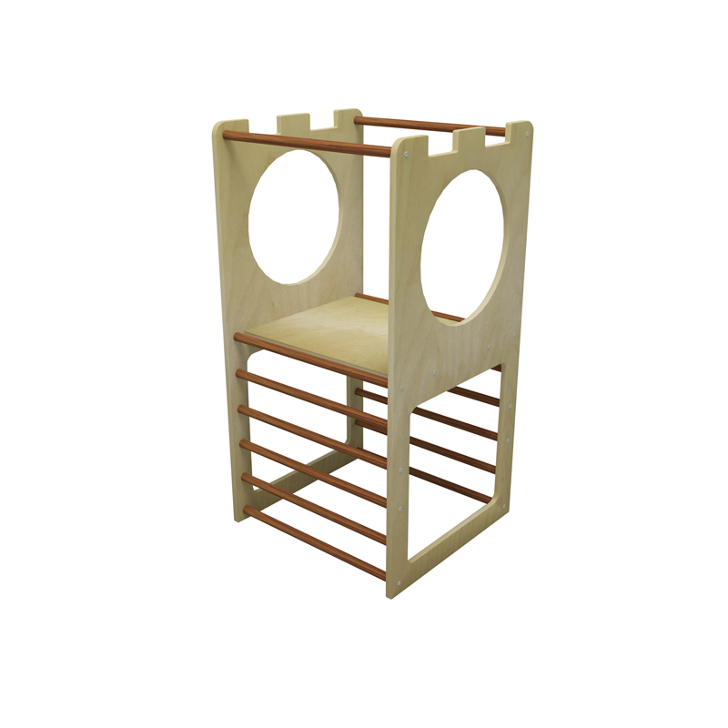 Nashow LMGP-007 Climbing Frame Castle Montessori Climber Kids Gym Play