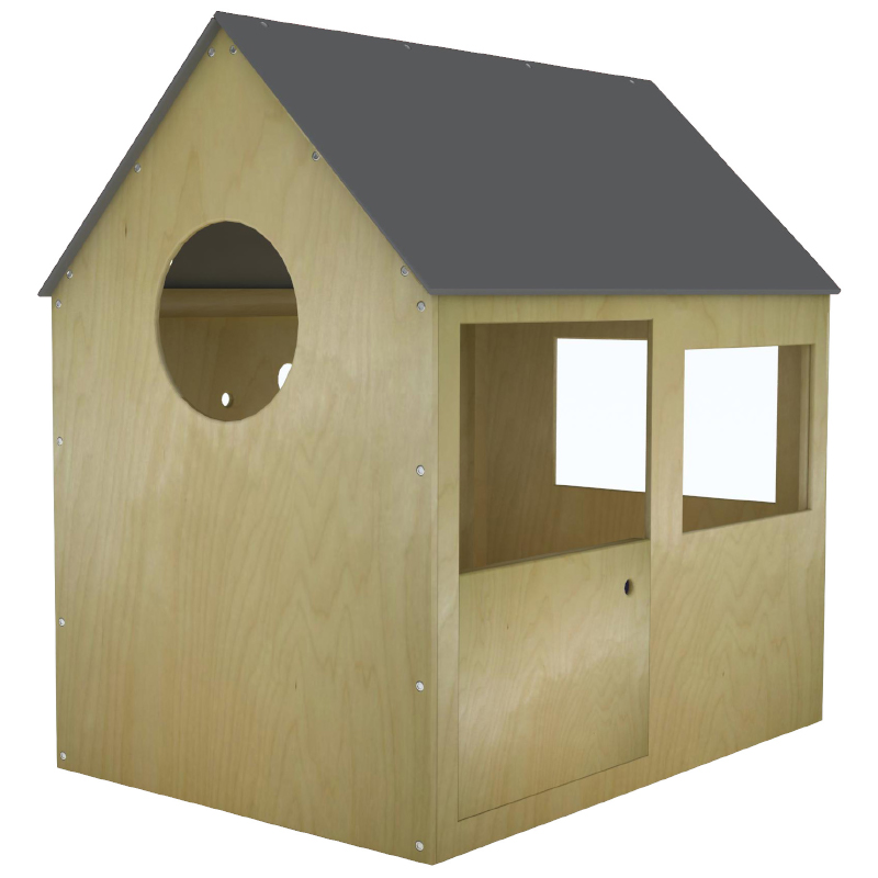 Nashow LMKH-008 Wooden Kid Pretend Playhouse Wooden Toye Children Playtime House