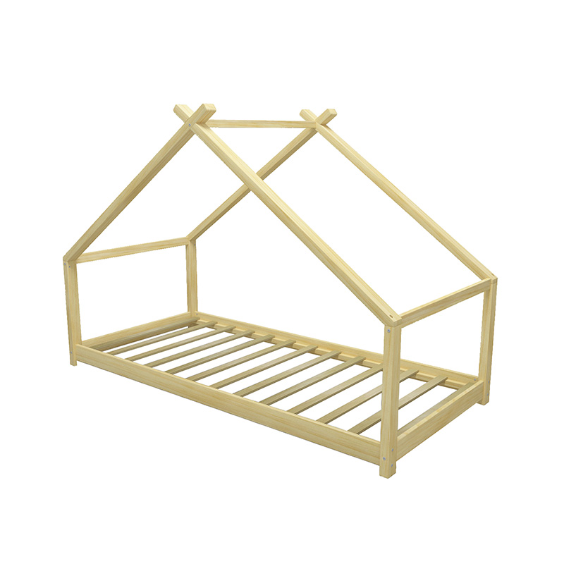 Nashow LMKB-006 High Quality Customized Wooden Bed Frame Solid Bedroom Children Kids Bed