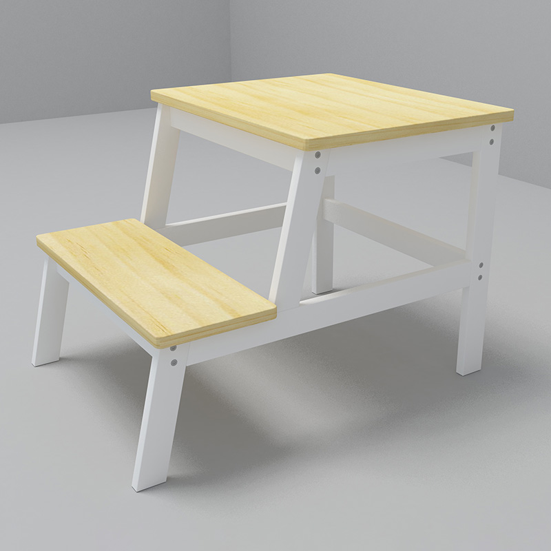 Nashow LMMS-064 Nice Wooden Children Furniture Kid Table Set for Children Room