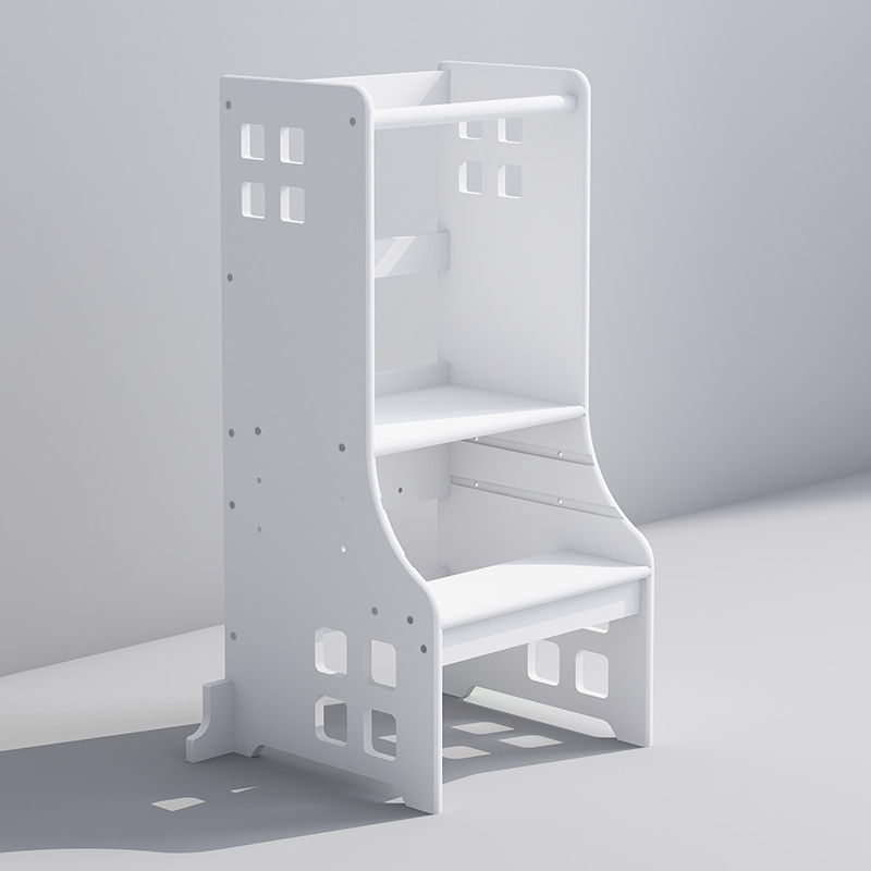 Nashow LMLT-013 High Quality Baltic Plywood Montessori Wooden Kids Kitchen Helper Tower